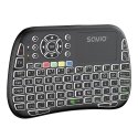 Savio SAVMKW-04 mobiliojo įrenginio klaviatūra QWERTY Anglų (JAV) C tipo USB Juoda Savio SAVMKW-04 mobiliojo įrenginio klaviatūra QWERTY Anglų (JAV) C tipo USB Juoda