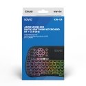 Savio SAVMKW-04 mobiliojo įrenginio klaviatūra QWERTY Anglų (JAV) C tipo USB Juoda Savio SAVMKW-04 mobiliojo įrenginio klaviatūra QWERTY Anglų (JAV) C tipo USB Juoda