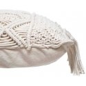 Atmosphera Decorative cushion with tassels MACRAME, 30 x 50 cm, beige Atmosphera Decorative cushion with tassels MACRAME, 30 x 50 cm, beige