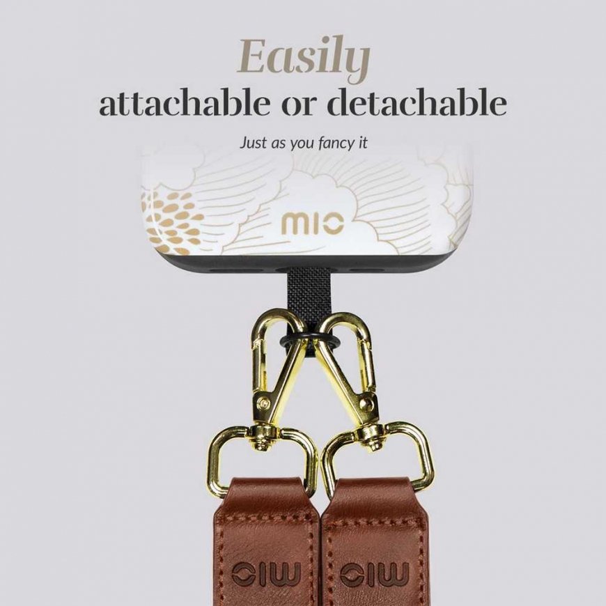 Case MIO Lanyard strap White Roses – 2