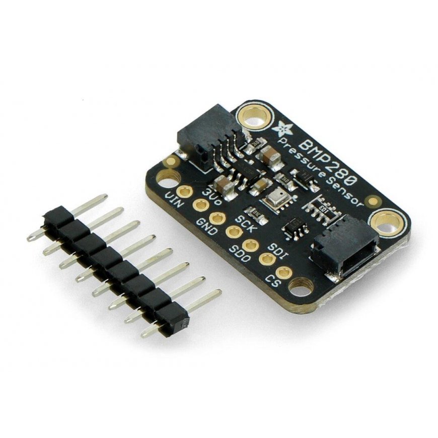 BMP280, digital barometer, pressure sensor 110kPa I2C / SPI 3-5V, STEMMA QT, Adafruit 2651 – 4