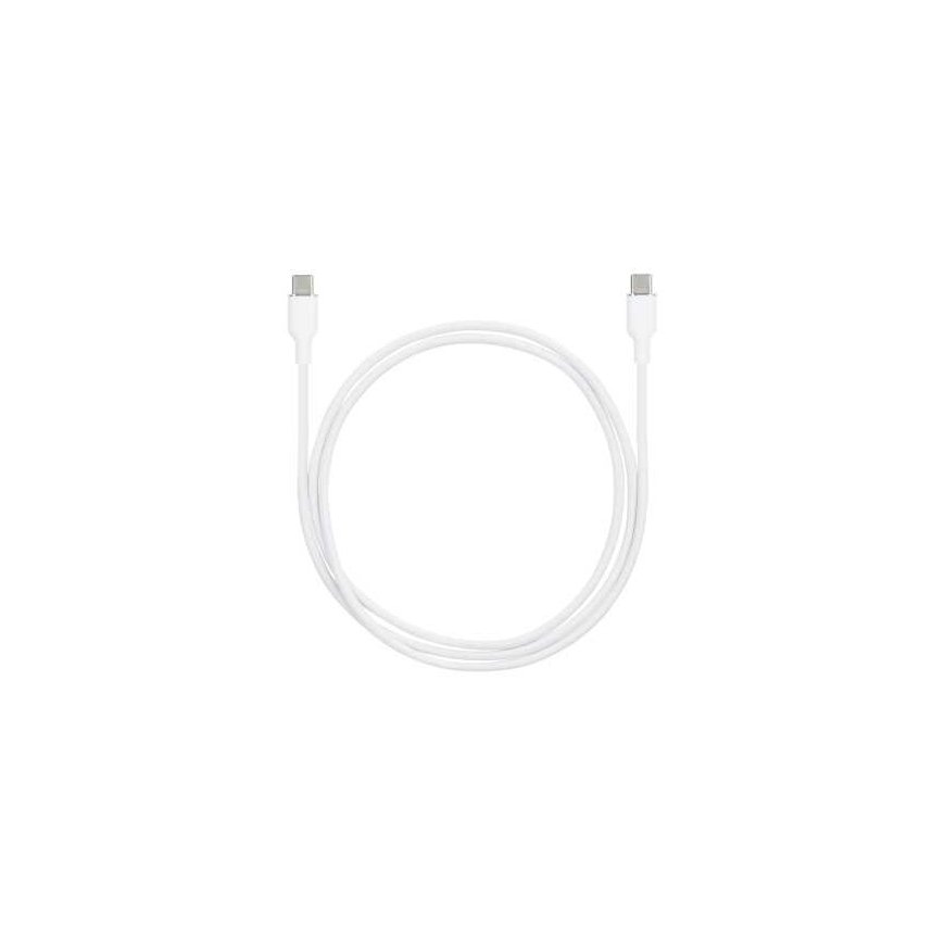 SEEK TOTI Type-C to Type-C, 1m Silicone Cable 3A, White – 2