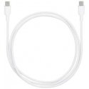 SEEK TOTI Type-C to Type-C, 1m Silicone Cable 3A, Baltas
