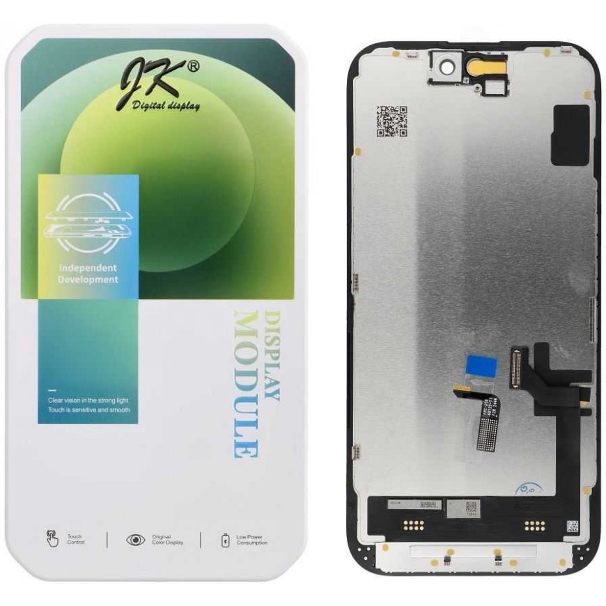 JK LCD ekranas, skirtas IPHONE 15 FullHD Incell (keisti IC)