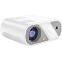 HOCO projektorius Wi-Fi Bluetooth 720P DT1 baltas HOCO projektorius Wi-Fi Bluetooth 720P DT1 baltas