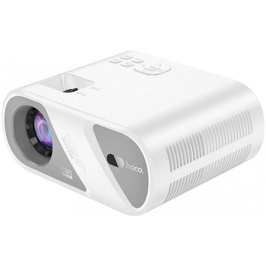 HOCO projektorius Wi-Fi Bluetooth 720P DT1 baltas – 4