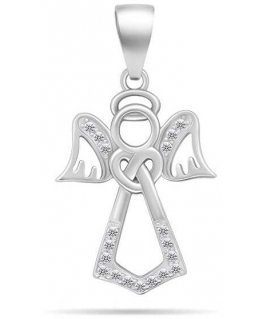 Brilio Silver Brilio Silver Fashion silver angel pendant PENT113