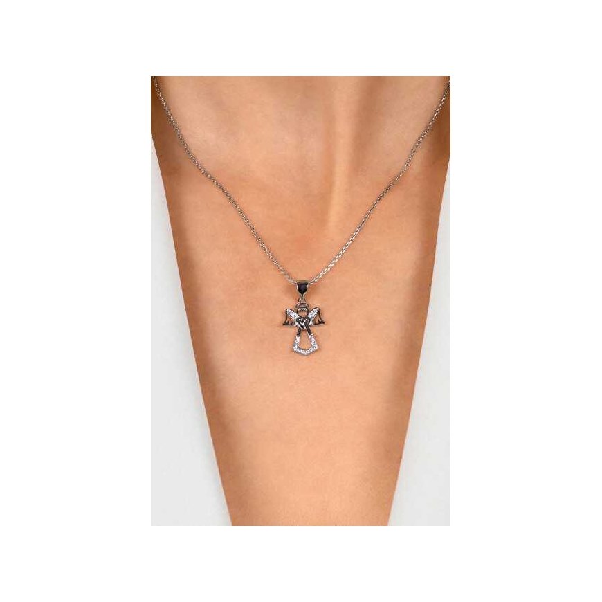 Brilio Silver Brilio Silver Fashion silver angel pendant PENT113 – 2