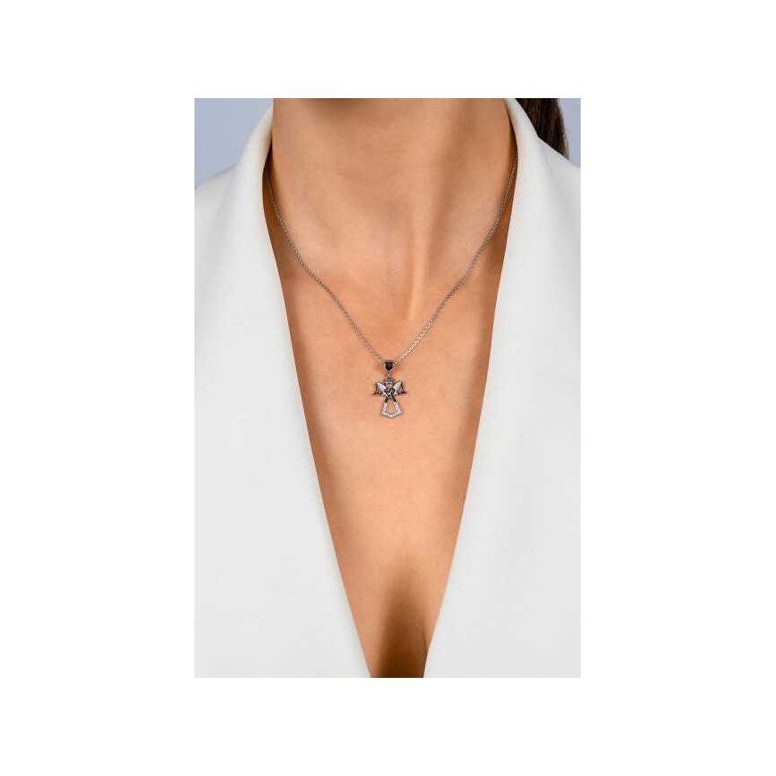 Brilio Silver Brilio Silver Fashion silver angel pendant PENT113 – 3