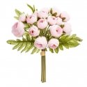 Atmosphera Pink Artificial Flower Bouquet, 18 Pink Peonies, 30 cm Atmosphera Pink Artificial Flower Bouquet, 18 Pink Peonies, 30 cm