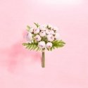 Atmosphera Pink Artificial Flower Bouquet, 18 Pink Peonies, 30 cm Atmosphera Pink Artificial Flower Bouquet, 18 Pink Peonies, 30 cm