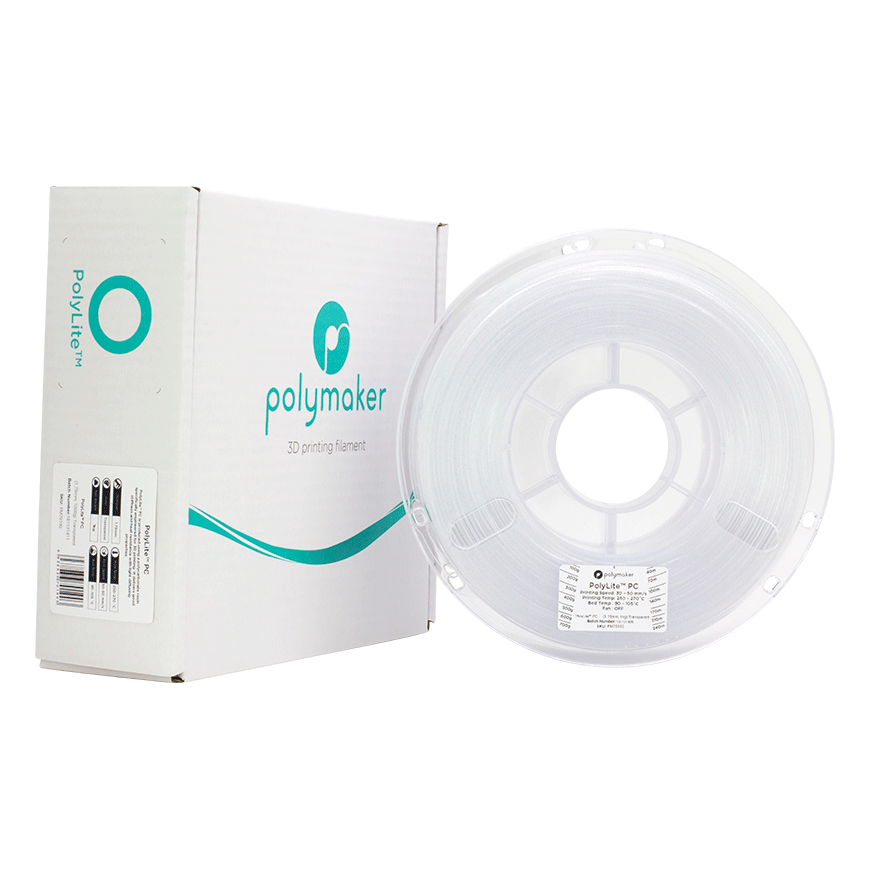 Polymaker PolyLite PC - 1kg - 1.75mm - transparent – 2