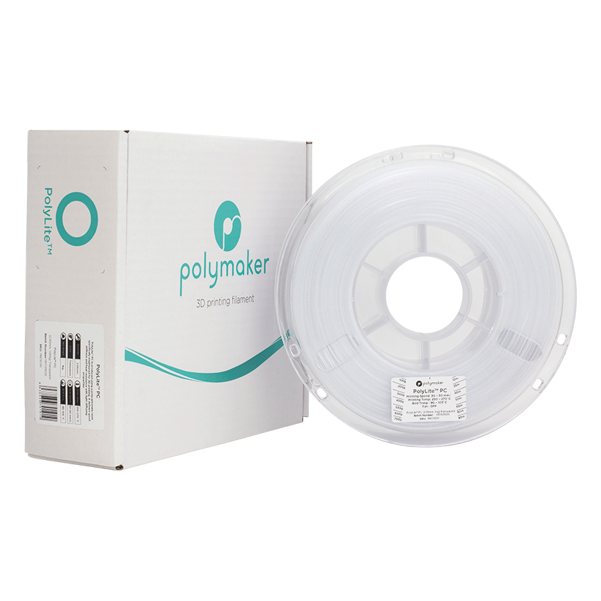 Polymaker PolyLite PC - 1kg - 1.75mm - transparent – 5