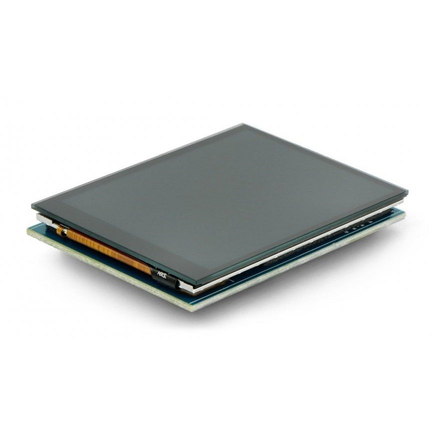 IPS LCD capacitive touchscreen 2.8" 480x640px DPI GPIO, for Raspberry Pi, Waveshare 18628 – 2