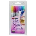 Markeriai įvairių paviršių dekoravimui Marvy Decocolor Fine 160-6A Glitter, 6 vnt. Markeriai įvairių paviršių dekoravimui Marvy Decocolor Fine 160-6A Glitter, 6 vnt.