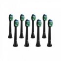 TrueLife SonicBrush Toothbrush Compact Heads, Black Standard 8-Pack