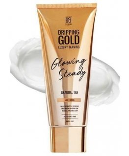Self-tanning cream Light/Medium Dripping Gold Glowing Steady (gradual tan) 200 ml