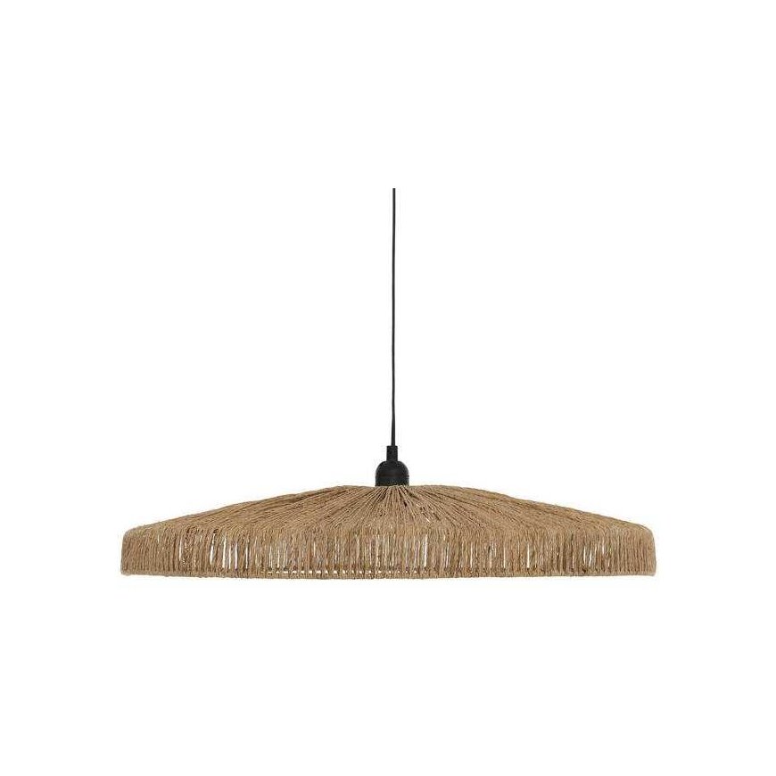 Atmosphera Dining room table lamp BELLAMY, woven jute shade, Ø 58 cm