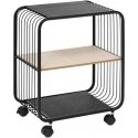 5five Simply Smart Mobili lentyna NOIR, 2 lygių, metalinė, 43,3 x 28 x 53 cm