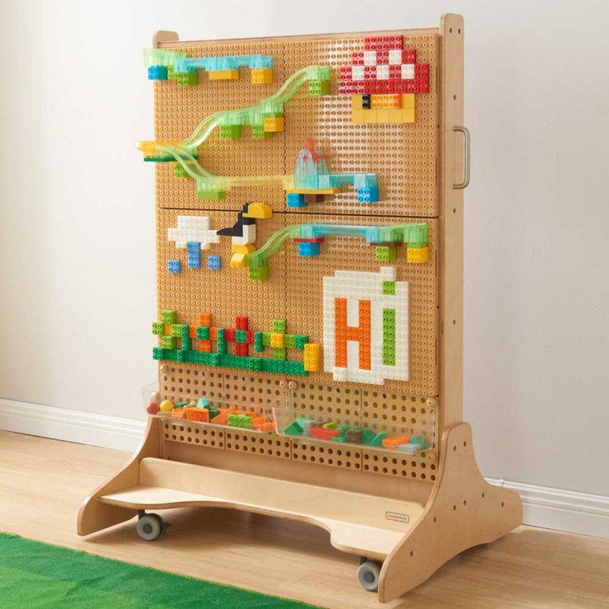 MASTERKIDZ Set Construction Blocks Ball Run STEM 359 pcs. – 3