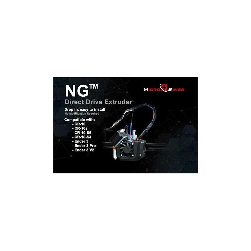 Micro Swiss NG direct drive extruder for Creality CR-10/Ender 3 printers – 5