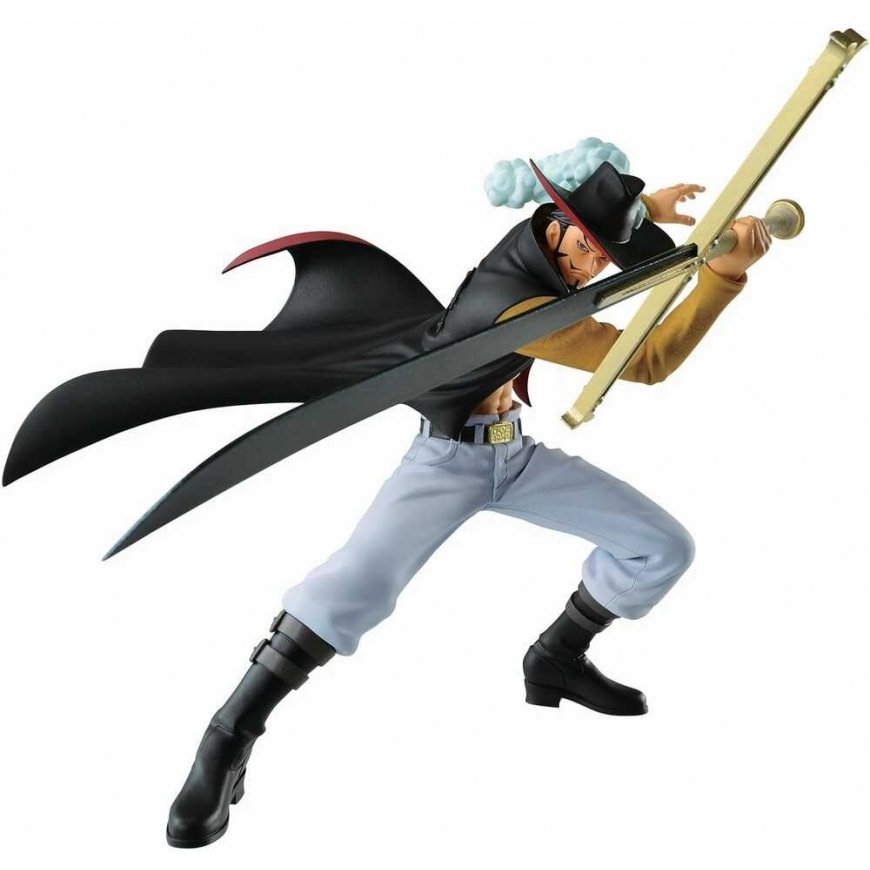 Banpresto One Piece Battle Record Dracule Mihawk figure 13cm
