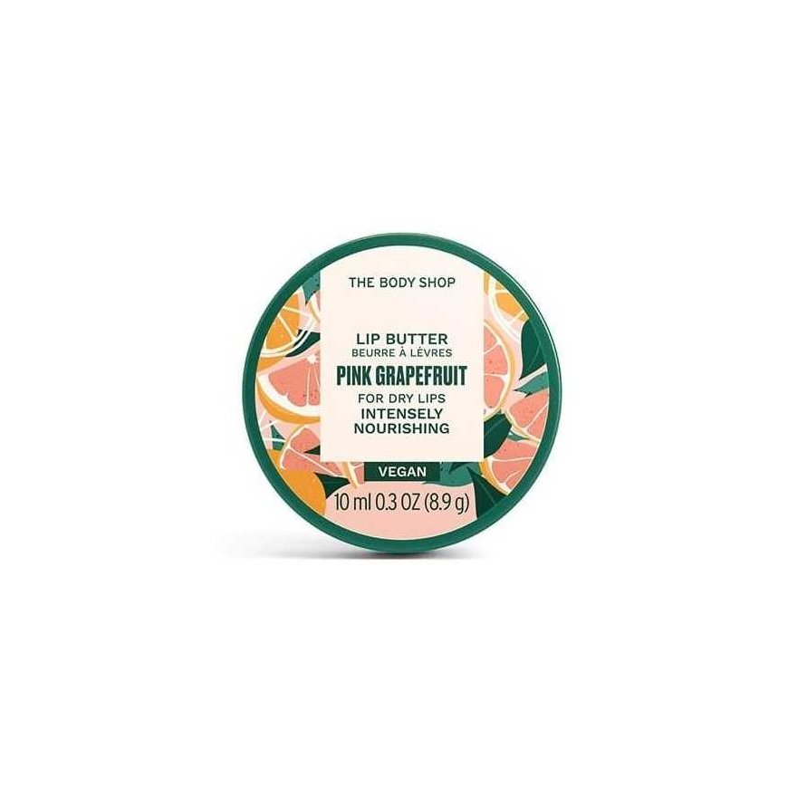 The Body Shop Pink Grapefruit Lip Butter - Ravitseva ja suojaava huulivoide naisille 10ml