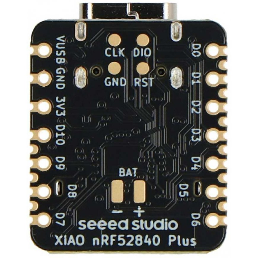 Seeed Studio Seeed Xiao nRF52840 Plus – Arduino / MicroPython – Bluetooth 5.0 with integrated antenna – Seeedstudio 102010672 – 3