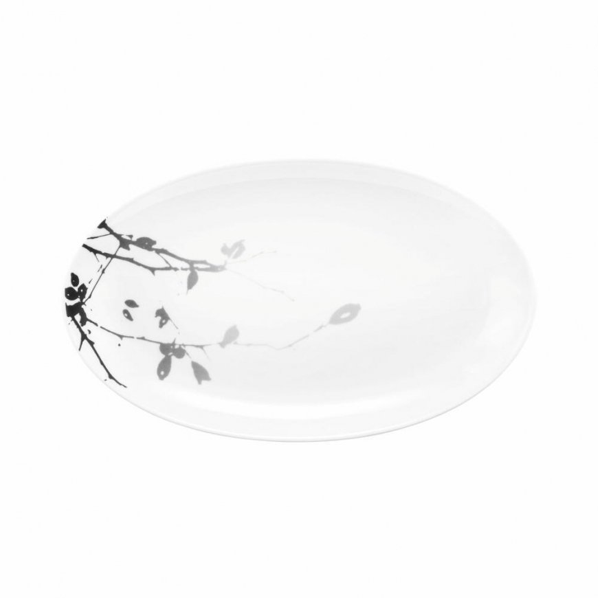 SELTMANN LIBERTY DARK ROSE HIP Oval plate 24 x 14.5 cm