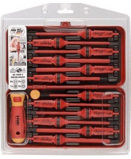 Screwdriver set for electricians E-SMART Felo 06391301 - 12 pcs.