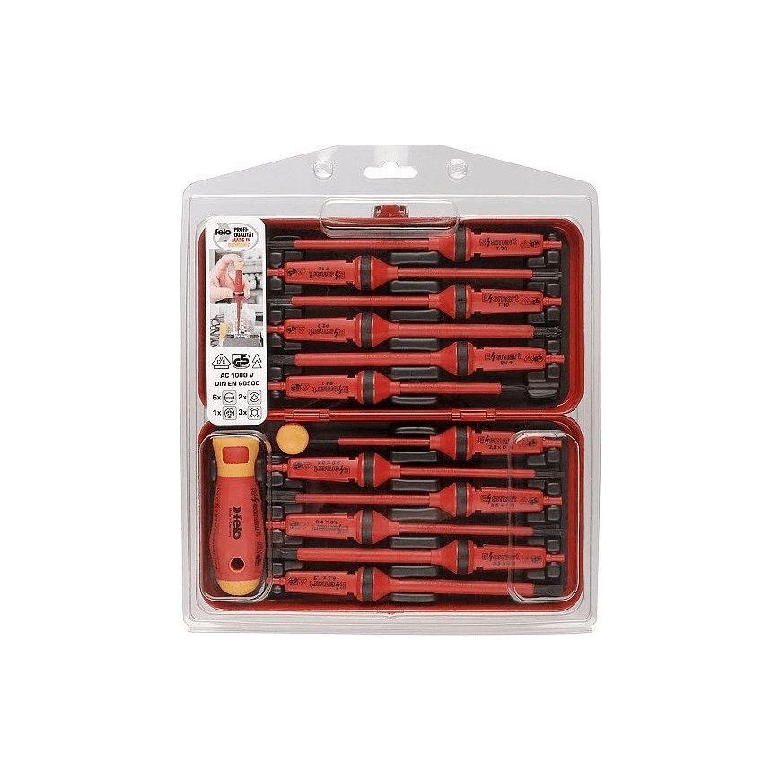 Screwdriver set for electricians E-SMART Felo 06391301 - 12 pcs.