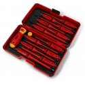 Screwdriver set for electricians E-SMART Felo 06391301 - 12 pcs. Screwdriver set for electricians E-SMART Felo 06391301 - 12 pcs.