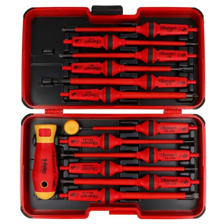 Screwdriver set for electricians E-SMART Felo 06391301 - 12 pcs. – 3