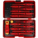 Screwdriver set for electricians E-SMART Felo 06391301 - 12 pcs. Screwdriver set for electricians E-SMART Felo 06391301 - 12 pcs.