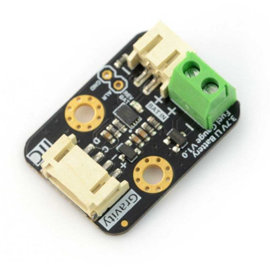 DFRobot Gravity I2C battery level meter – 2