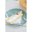 Secret De Gourmet PIECES Porcelain tableware for 6 persons, leaf pattern, 18 pcs. Secret De Gourmet PIECES Porcelain tableware for 6 persons, leaf pattern, 18 pcs.