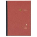 Notebook "YU-SARI" A5, inner pages with 8mm lines | color: red NYN-A501-W Notebook "YU-SARI" A5, inner pages with 8mm lines | color: red NYN-A501-W