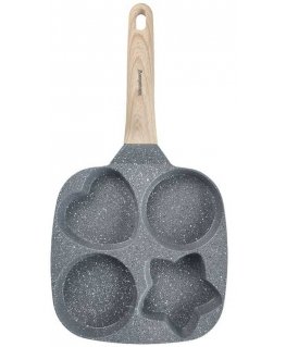 4 in 1 MARBLE CHAIR FOR PANCAKES, EGGS, CREPES KLAUSBERG KB-7808 Gray