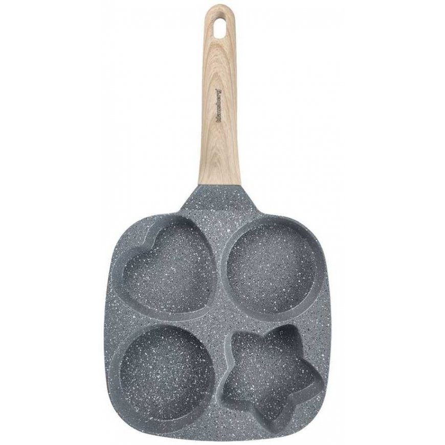 4 in 1 MARBLE CHAIR FOR PANCAKES, EGGS, CREPES KLAUSBERG KB-7808 Gray