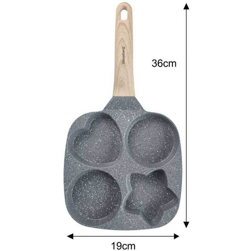4 in 1 MARBLE CHAIR FOR PANCAKES, EGGS, CREPES KLAUSBERG KB-7808 Gray – 4