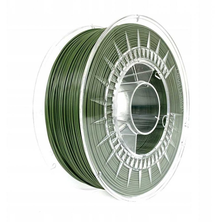 3D-muovi Devil Design PLA 1.75mm 1kg - Oliivinvihreä