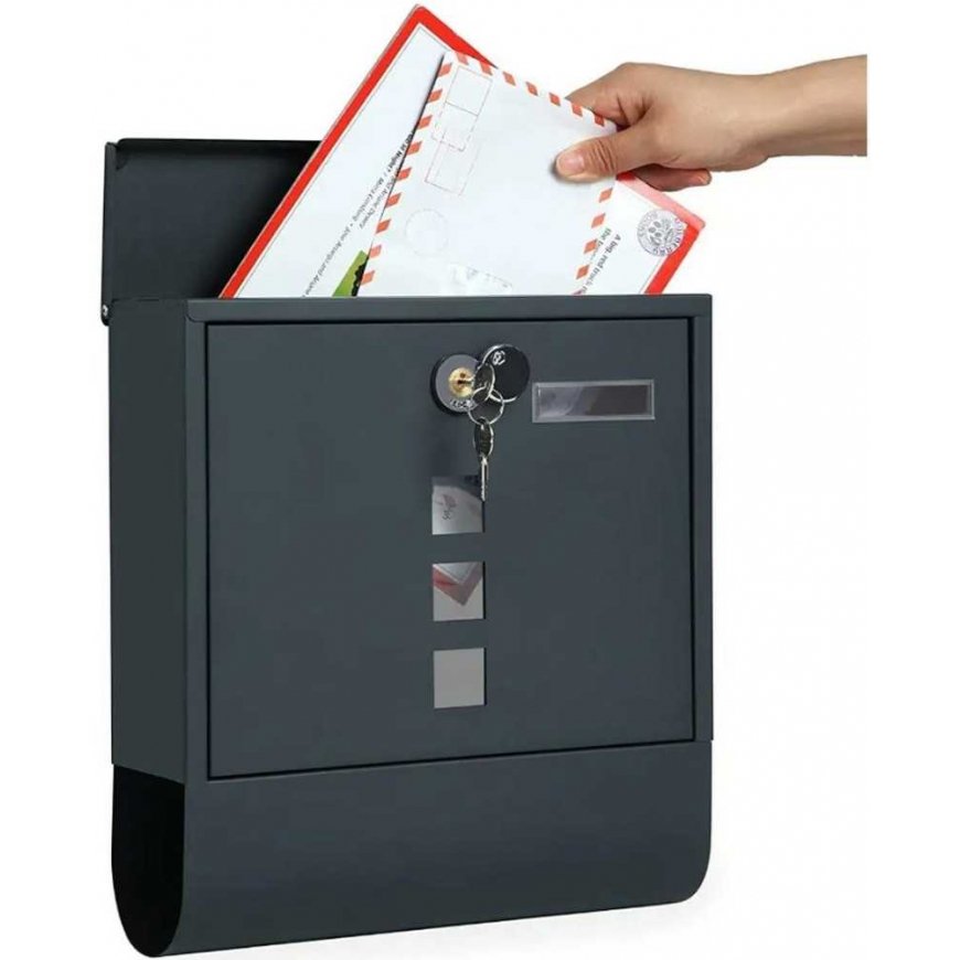 MAILBOX 30.5X9.5X33CM 1067520 SASKA GARDEN – 2