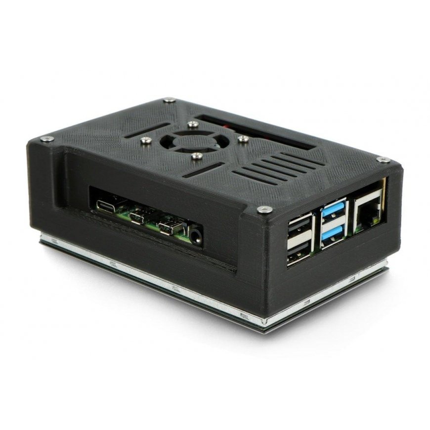 Capacitive touch screen 4.3" 800x480px DSI with protective case, for Raspberry Pi, Waveshare 18645 – 3