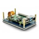 Capacitive touch screen 4.3" 800x480px DSI with protective case, for Raspberry Pi, Waveshare 18645 Capacitive touch screen 4.3" 800x480px DSI with protective case, for Raspberry Pi, Waveshare 18645