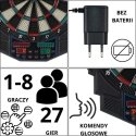 ELECTRONIC DART WITH POWER SUPPLY AND 4 COUNTERS 49CM ENERO PRO ELECTRONIC DART WITH POWER SUPPLY AND 4 COUNTERS 49CM ENERO PRO