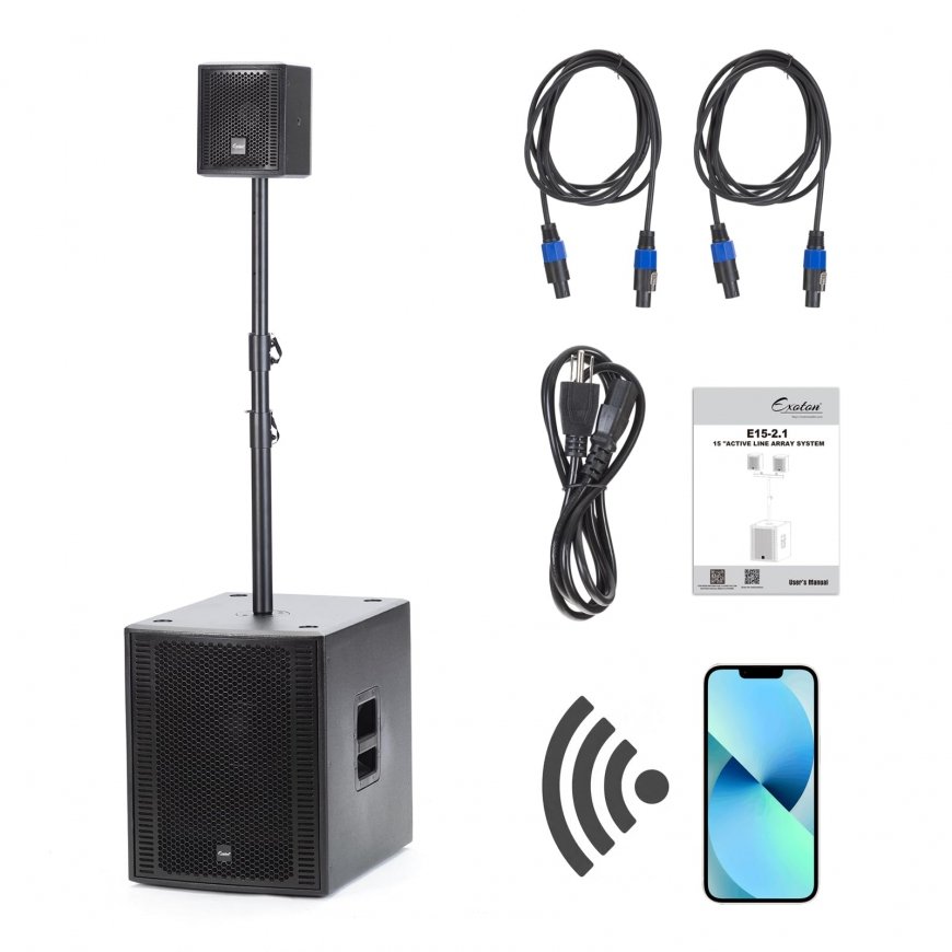 V-TONE WPX 15 aktiivkõlar lavale – 2