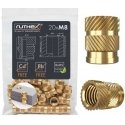 Ruthex M8 threaded insert – Rx-M8x12.7 - 20 pcs Ruthex M8 threaded insert – Rx-M8x12.7 - 20 pcs