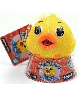 Vonios žaislas „Squirbbles” Geltonas ančiukas