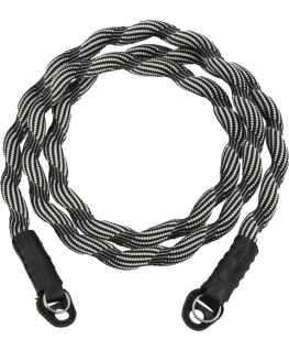 ARTISANARTIST Artisan & Artist I ACAM-708 I Spiral Cord Strap (Long), Juodas/Baltas