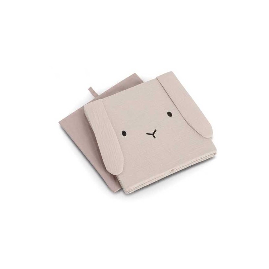 Zeller Muslino žaislų indelis COZY KIDS su ausytėmis, 28 x 28 x 28 cm – 3